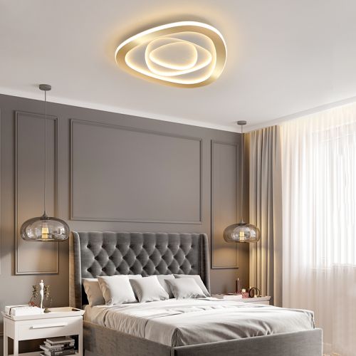 LED現代簡約創意個性客廳臥室超薄高檔吸頂燈
