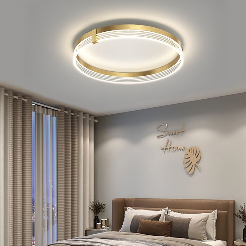 客廳燈2021年新款簡約現代北歐led臥室頂燈