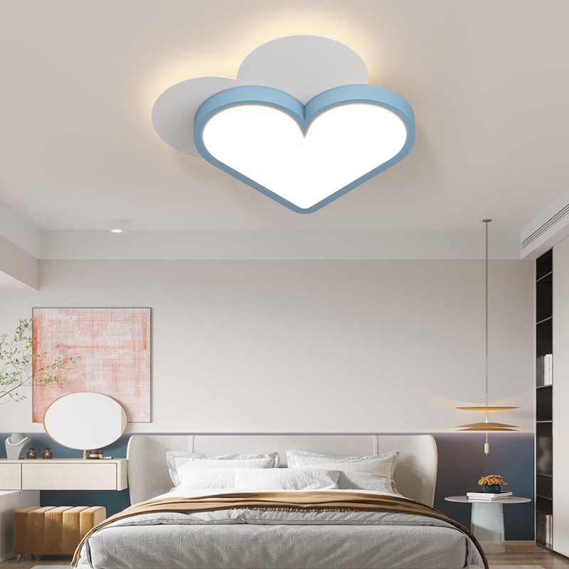  臥室吸頂燈現代簡約2023年新款創意網紅奶油風主臥房間燈極