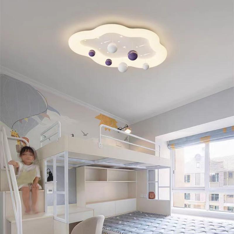 現代簡約兒童房吸頂燈