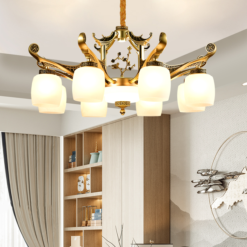 新中式吊燈客廳燈2020新款餐廳燈臥室現代中國風禪意燈具