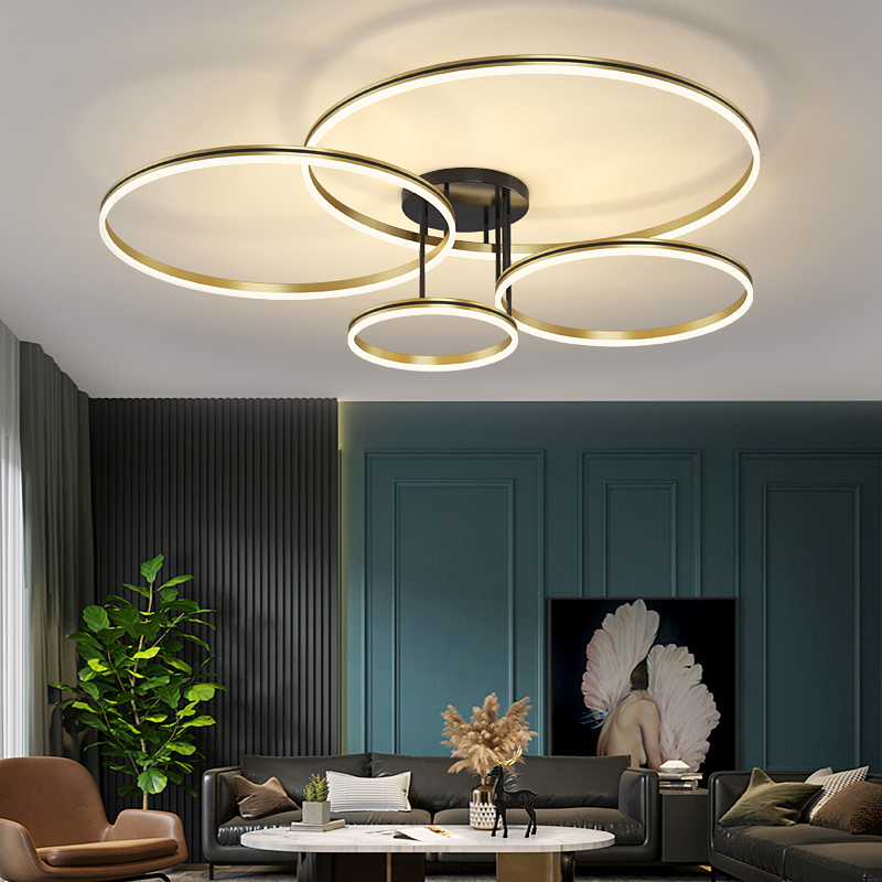 2021現代簡約燈臥室客廳餐廳燈大氣家用吸頂燈具