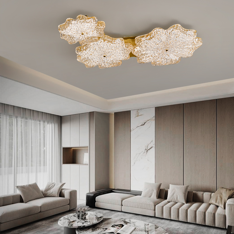 意式極簡客廳吸頂燈現代簡約高端設計師2024新款主臥室房間護